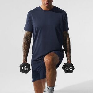 ALO Yoga Conquer Reform Crewneck Short Sleeve